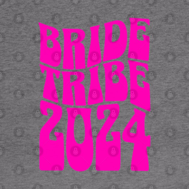 Bride Tribe 2024 T-Shirt by onscreengraphics